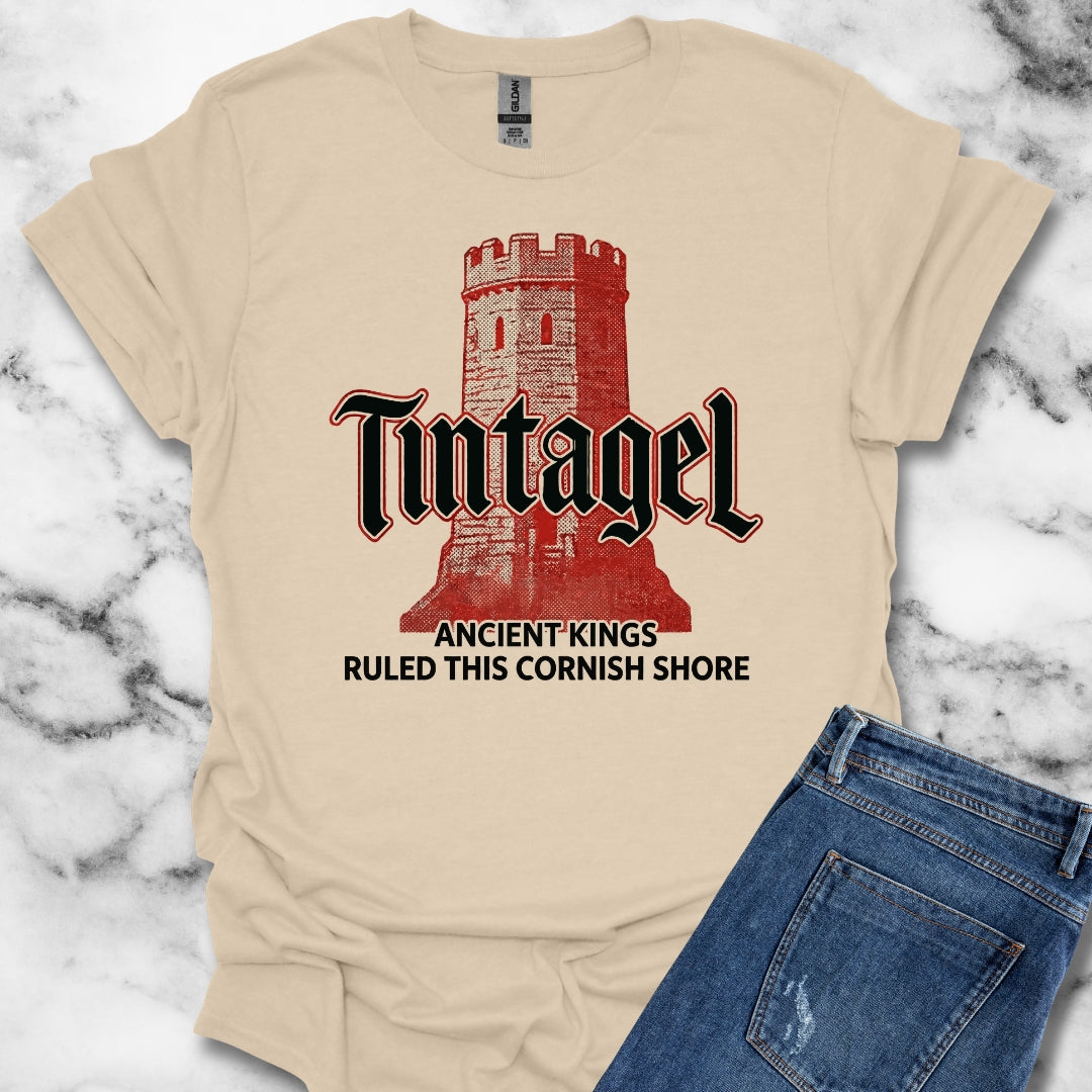 Tintagel Castle Ancient Kings T-Shirt