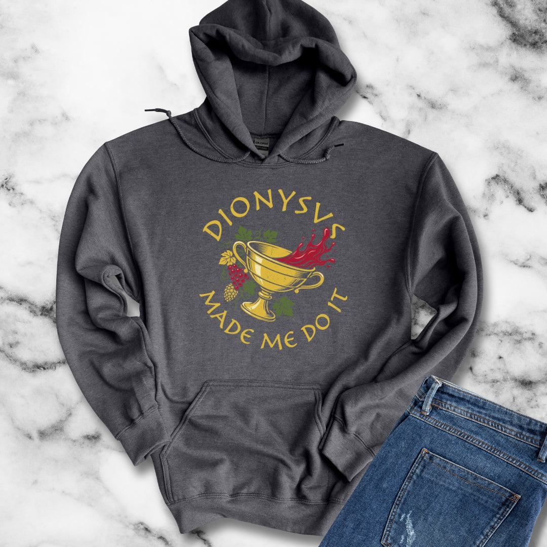 Dionysus Made Me Do It Hoodie