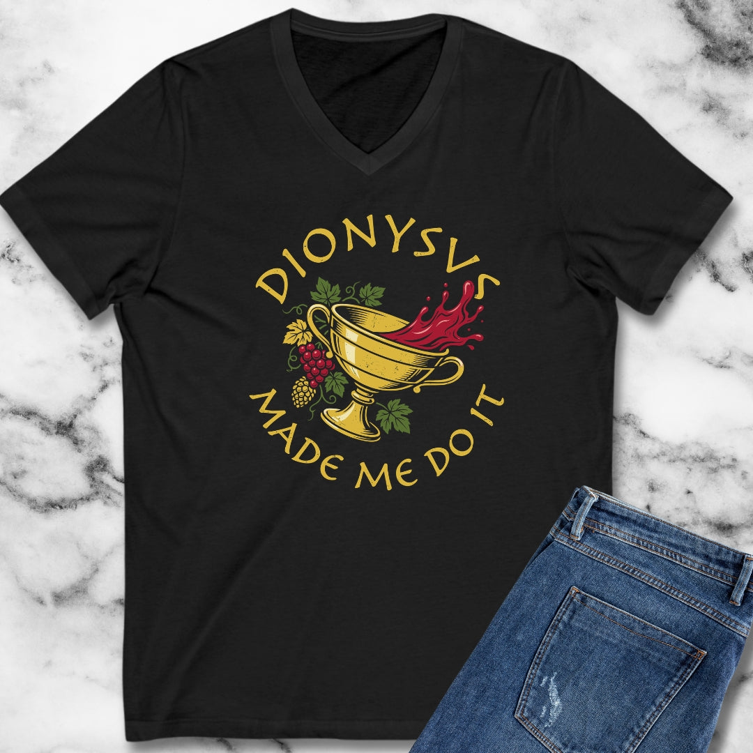 Dionysus Made Me Do It V-Neck