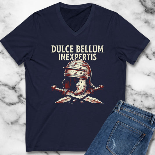 War Is Sweet to the Inexperienced in Latin V-Neck