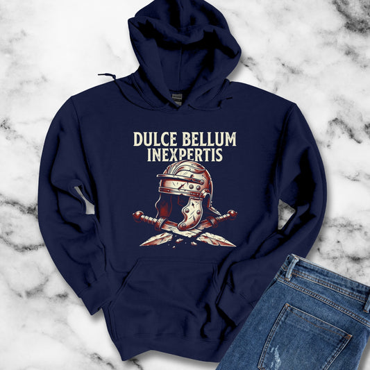 War Is Sweet to the Inexperienced in Latin Hoodie