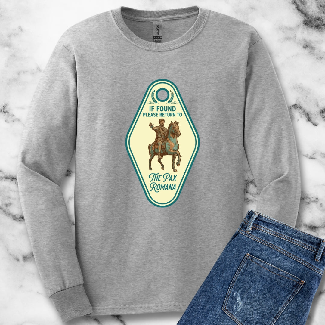 If Found Return to Pax Romana Long Sleeve