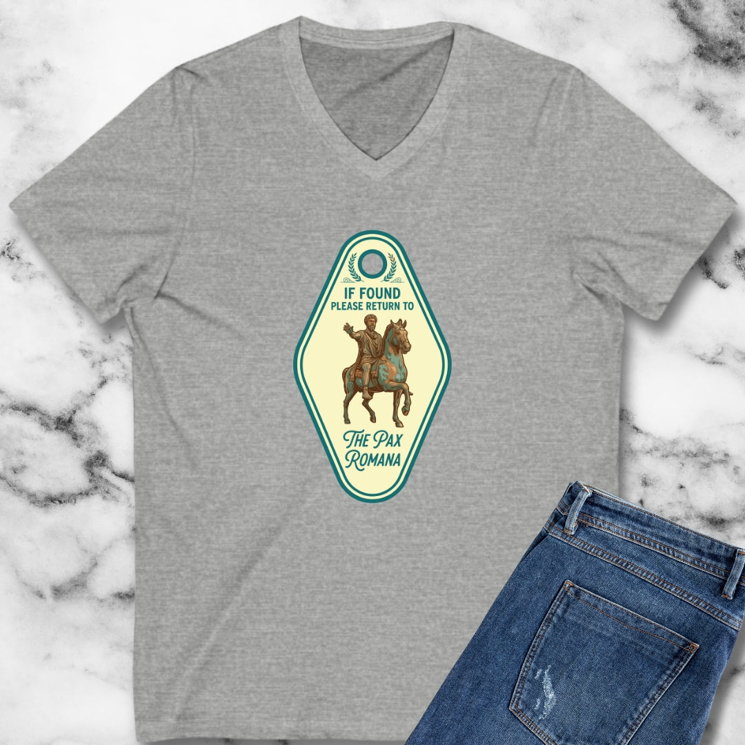 If Found Return to Pax Romana V-neck