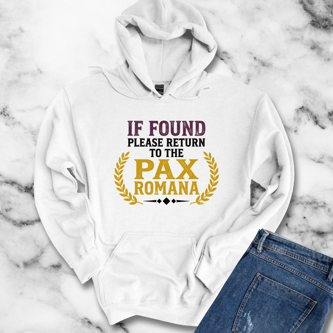 If Found Return to Pax Romana Era Hoodie