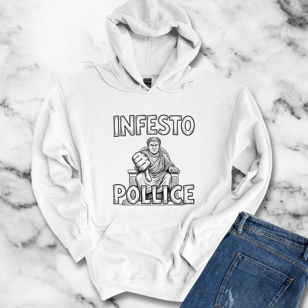 Infesto Pollice Hostile Thumb in Latin Hoodie