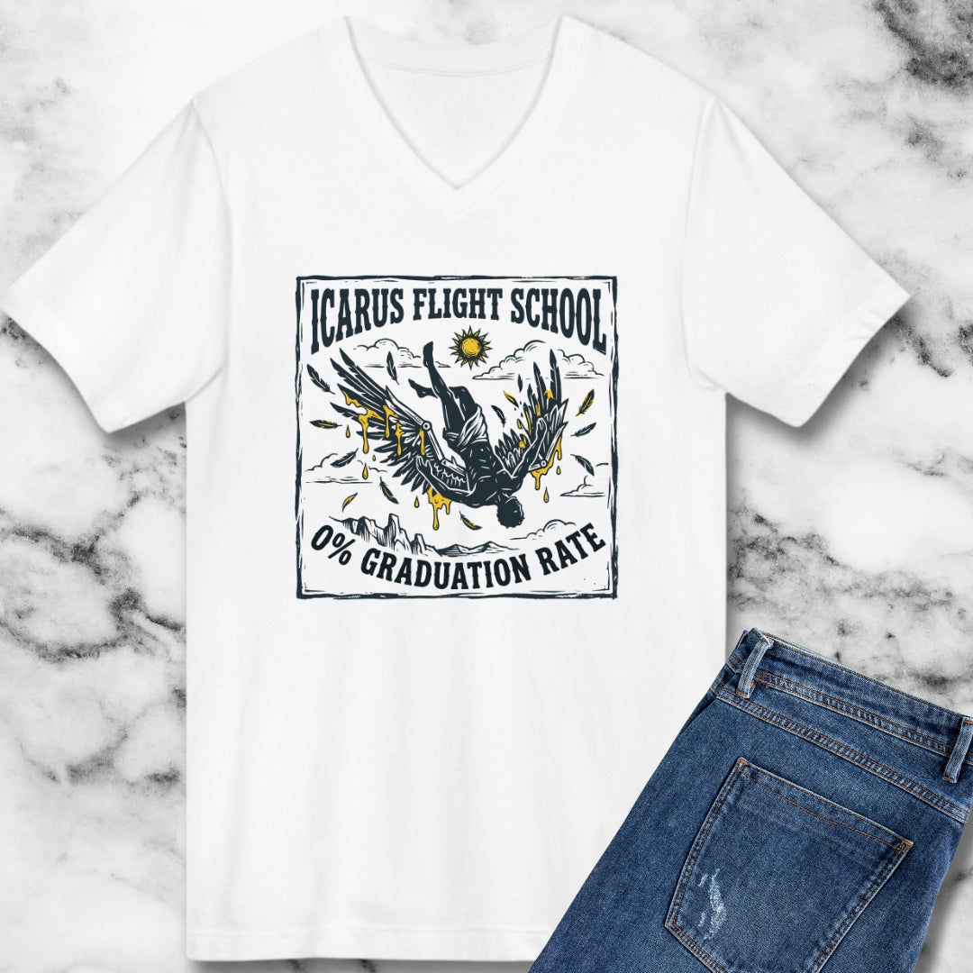 Icarus Flight School V-neck