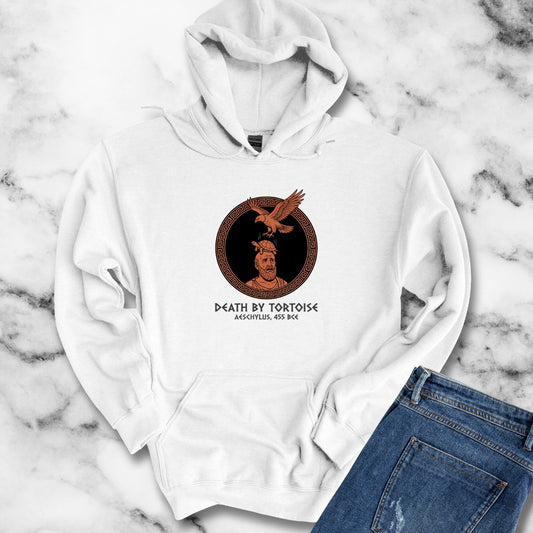 Aeschylus Death By Tortoise Hoodie