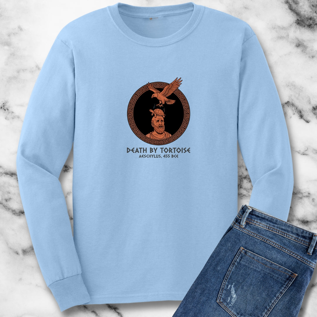 Aeschylus Death By Tortoise Long Sleeve
