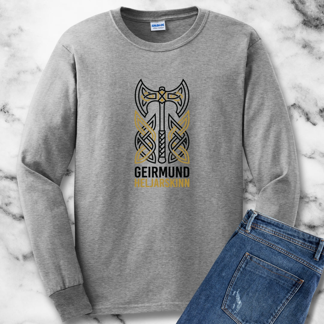 Giermund Heljarskinn The Different Viking Warrior Long Sleeve