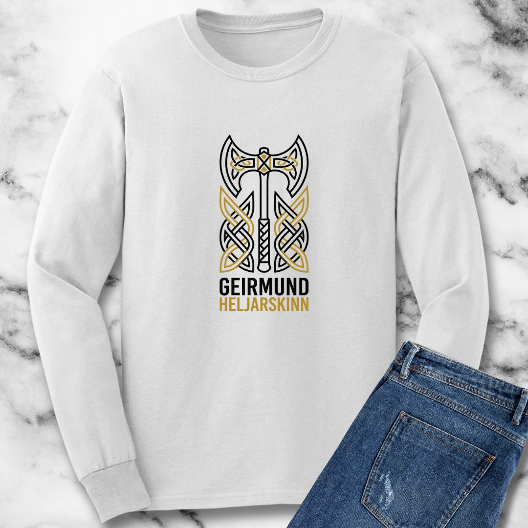 Giermund Heljarskinn The Different Viking Warrior Long Sleeve