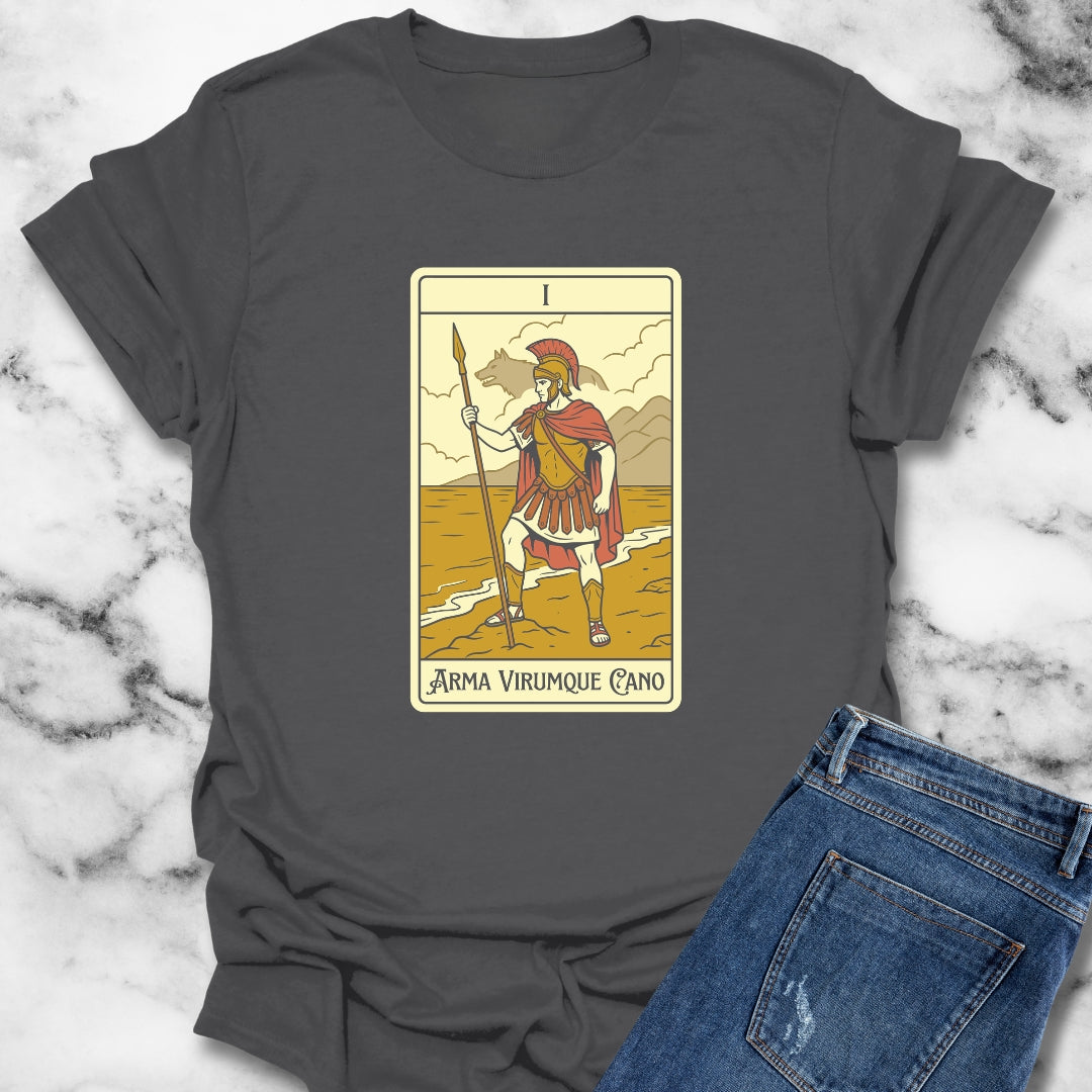 I Sing of Arms and the Man the Aeneid Tarot T-Shirt