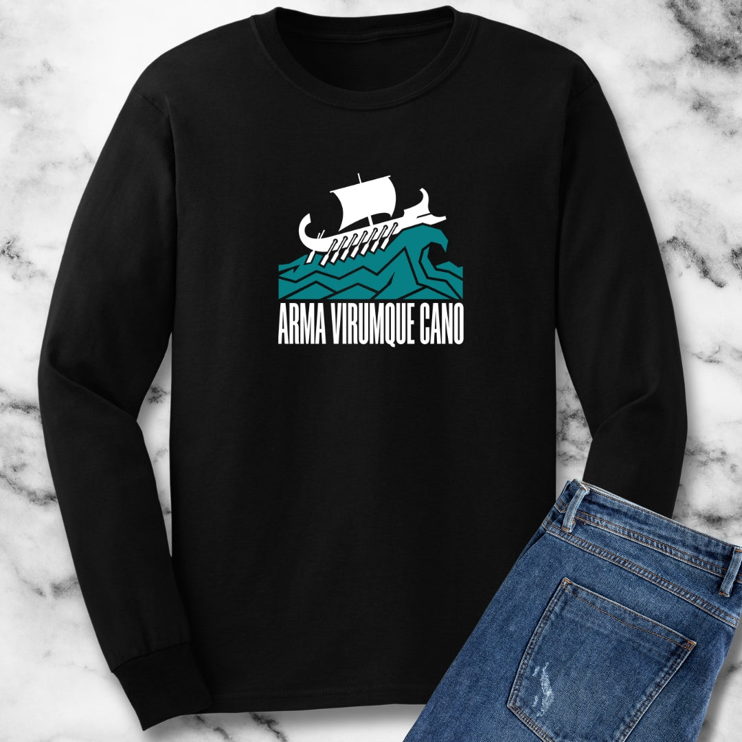 Arma Virumque Cano Minimalist Long Sleeve