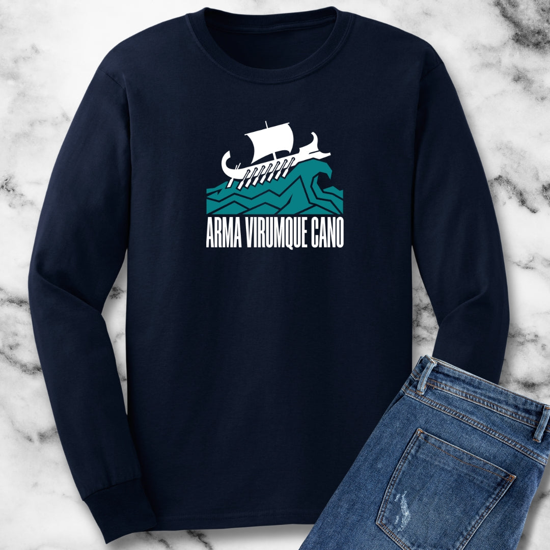 Arma Virumque Cano Minimalist Long Sleeve