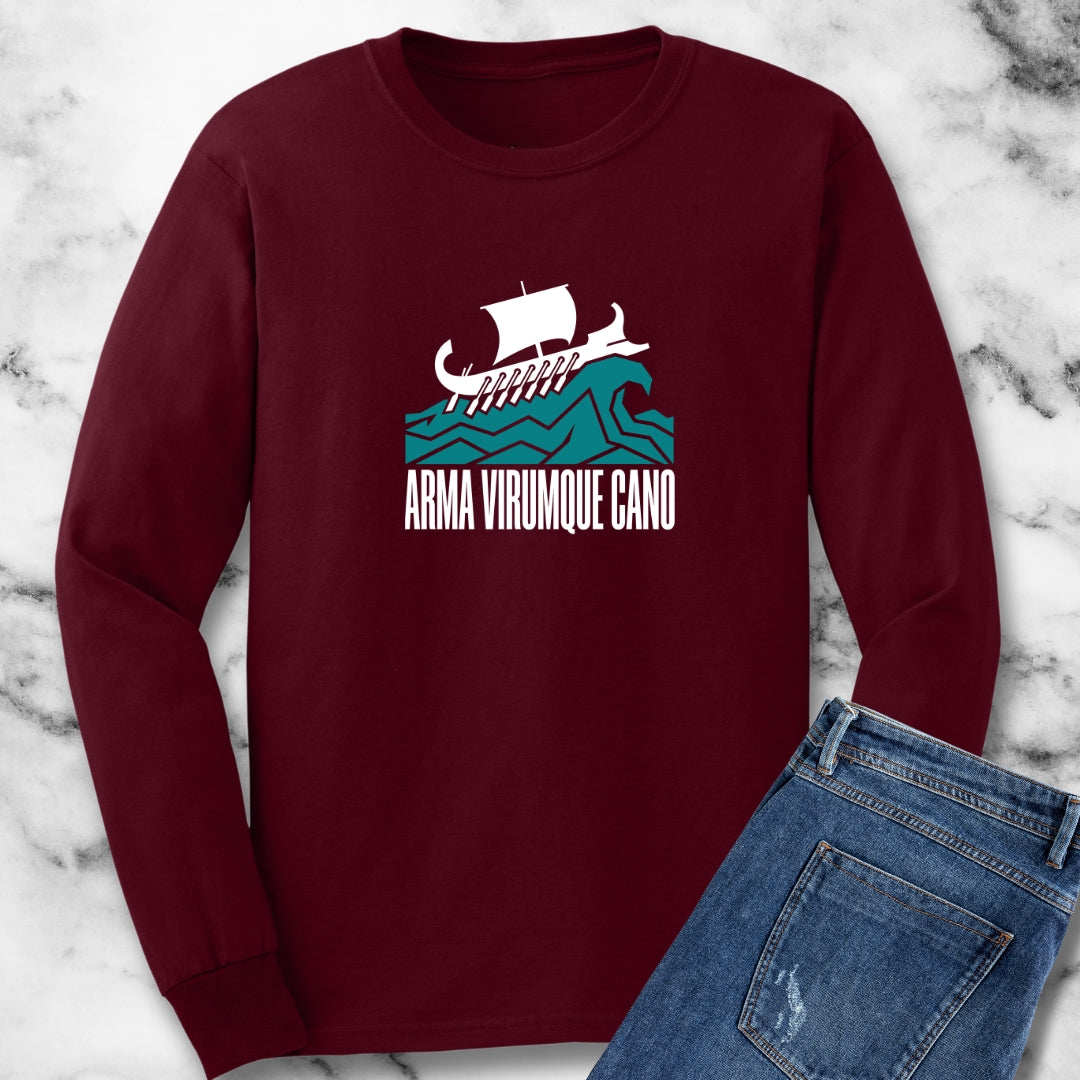 Arma Virumque Cano Minimalist Long Sleeve