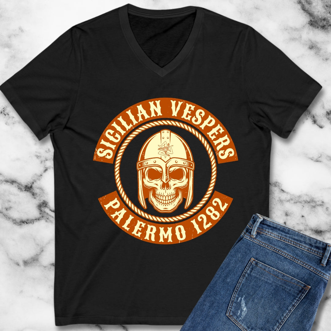 Sicilian Vespers V-Neck