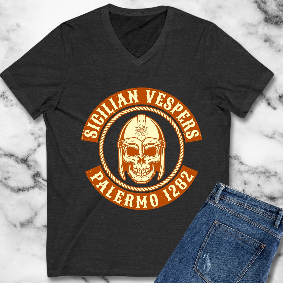 Sicilian Vespers V-Neck