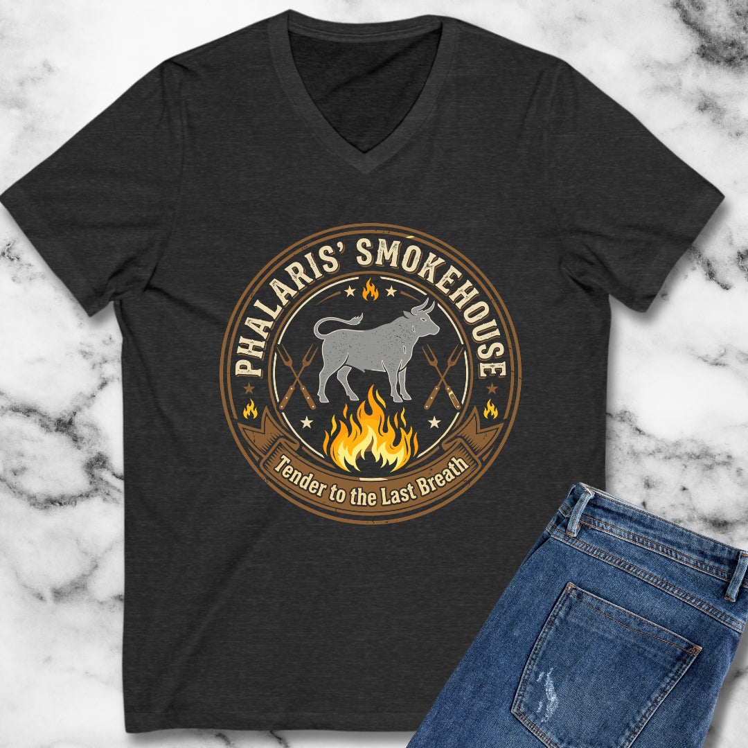 Phalaris Smokehouse Brazen Bull V-Neck