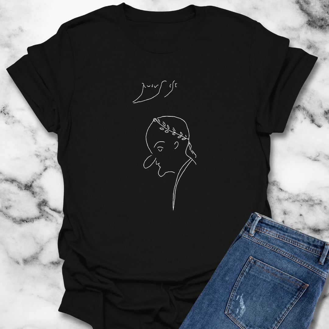 Rufus Est Pompeii Graffiti T-Shirt