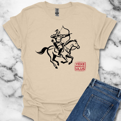 Mongol Horde in Mongolian T-Shirt