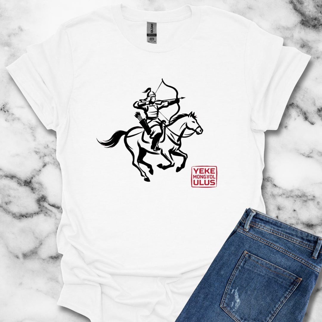 Mongol Horde in Mongolian T-Shirt