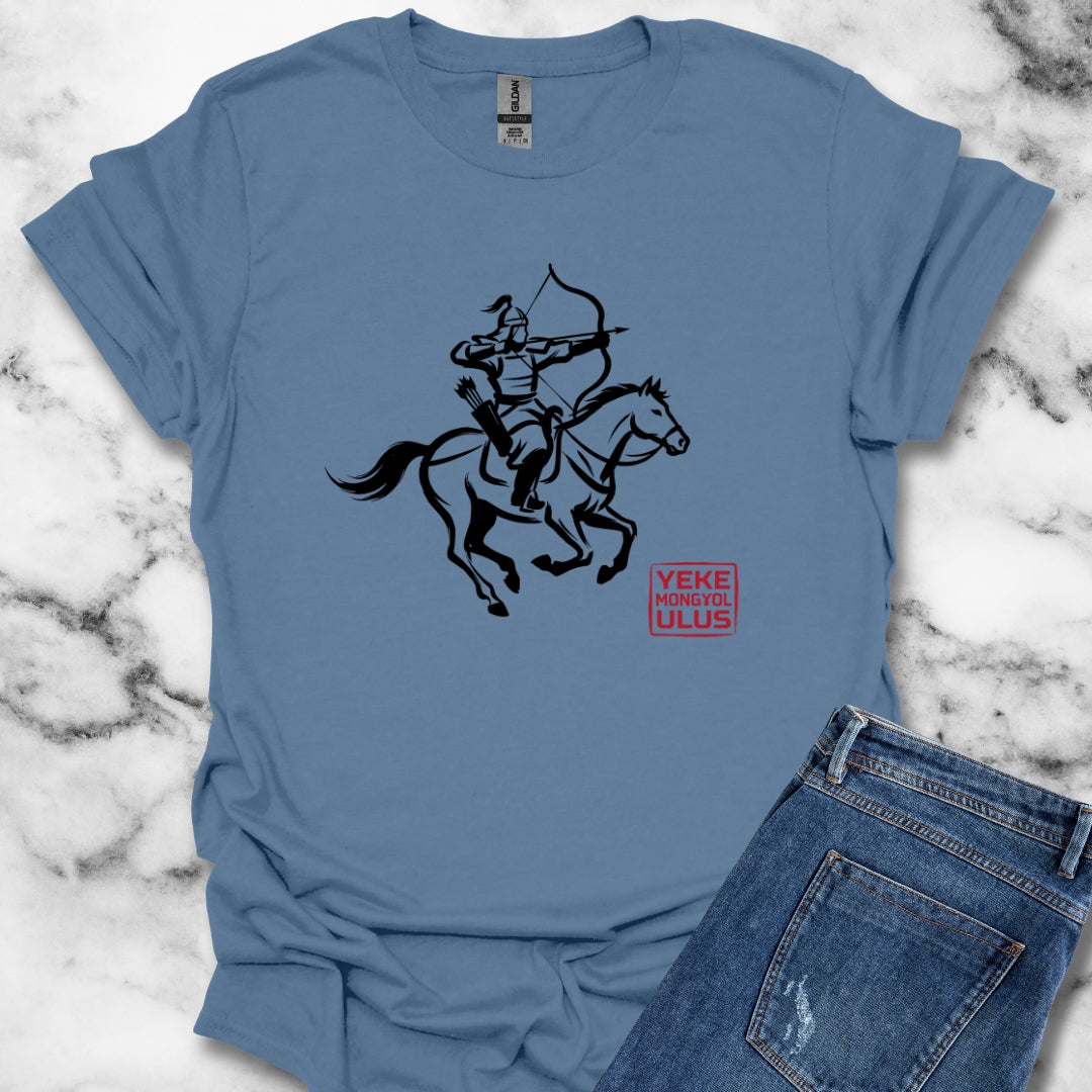 Mongol Horde in Mongolian T-Shirt