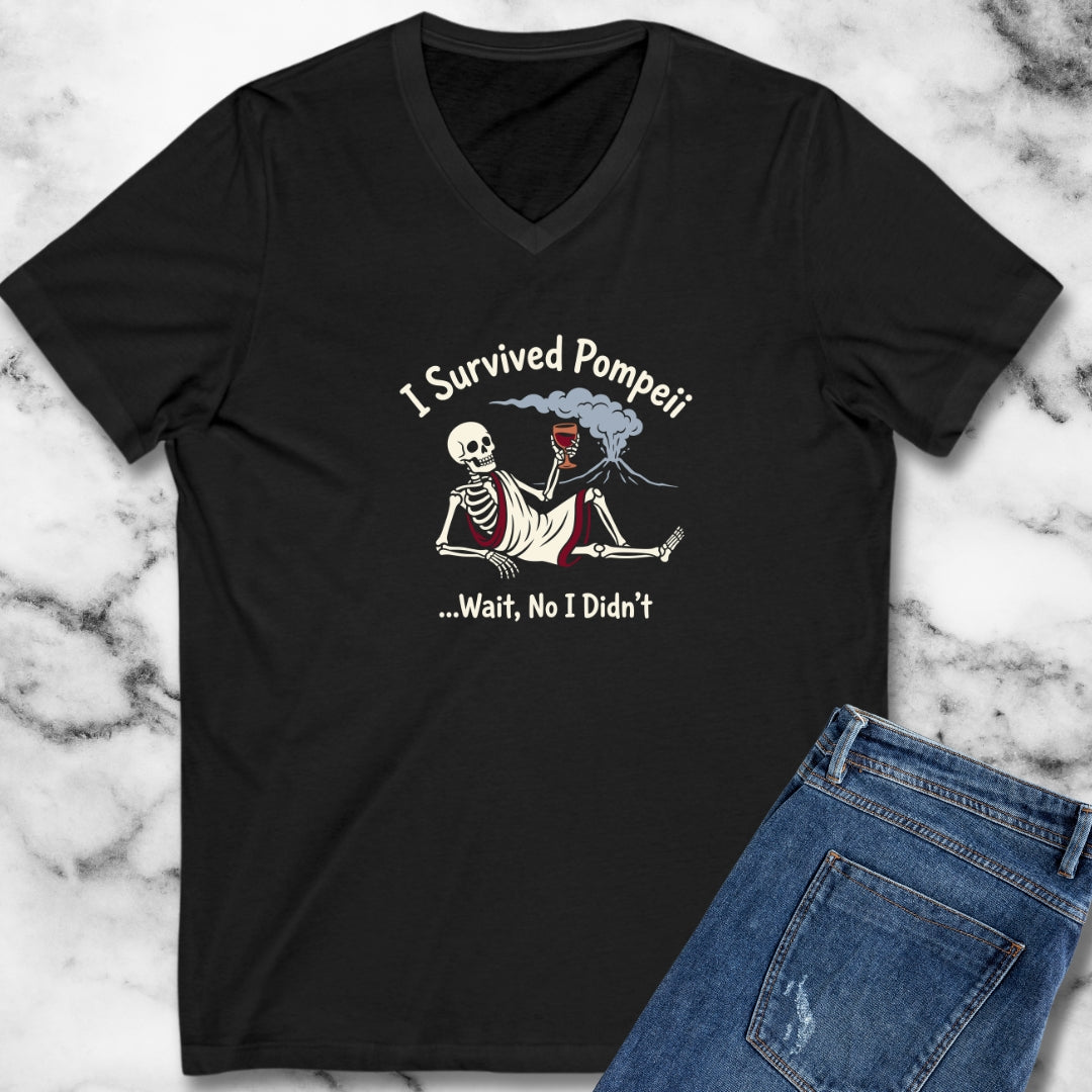 I Survived Pompeii V-Neck