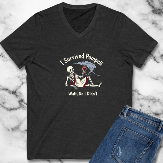 I Survived Pompeii V-Neck