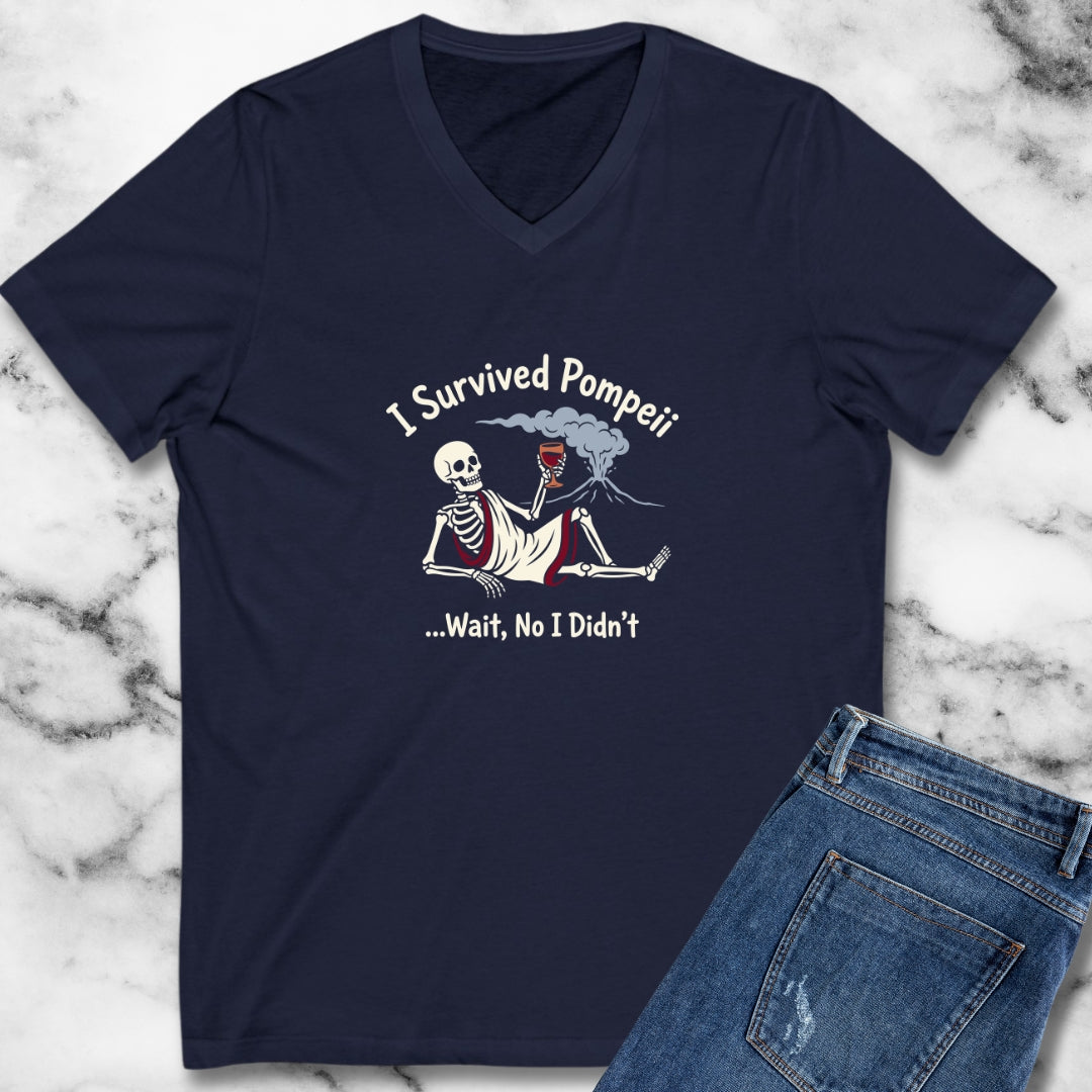 I Survived Pompeii V-Neck