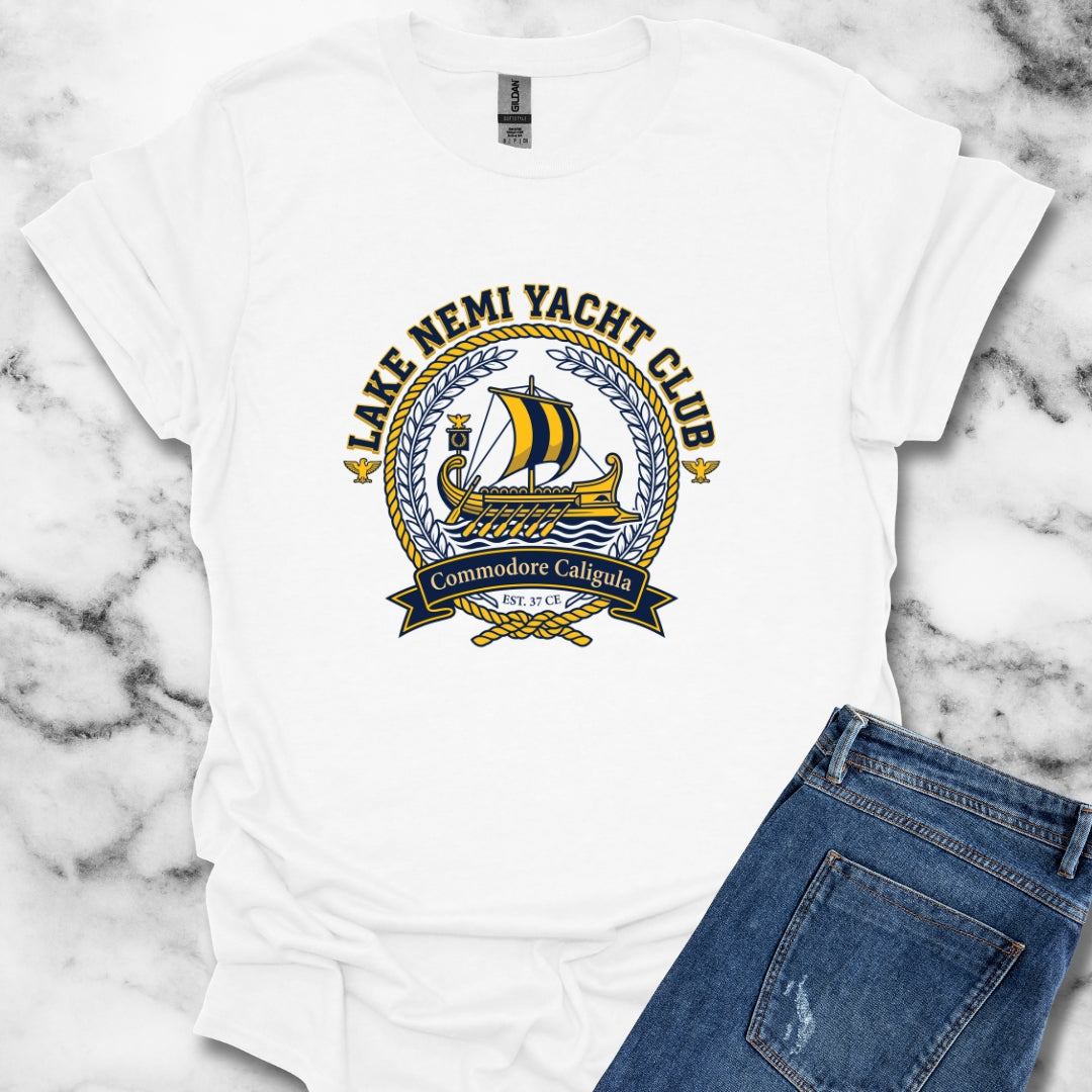 Caligula Pleasure Barge Yacht Club T-Shirt