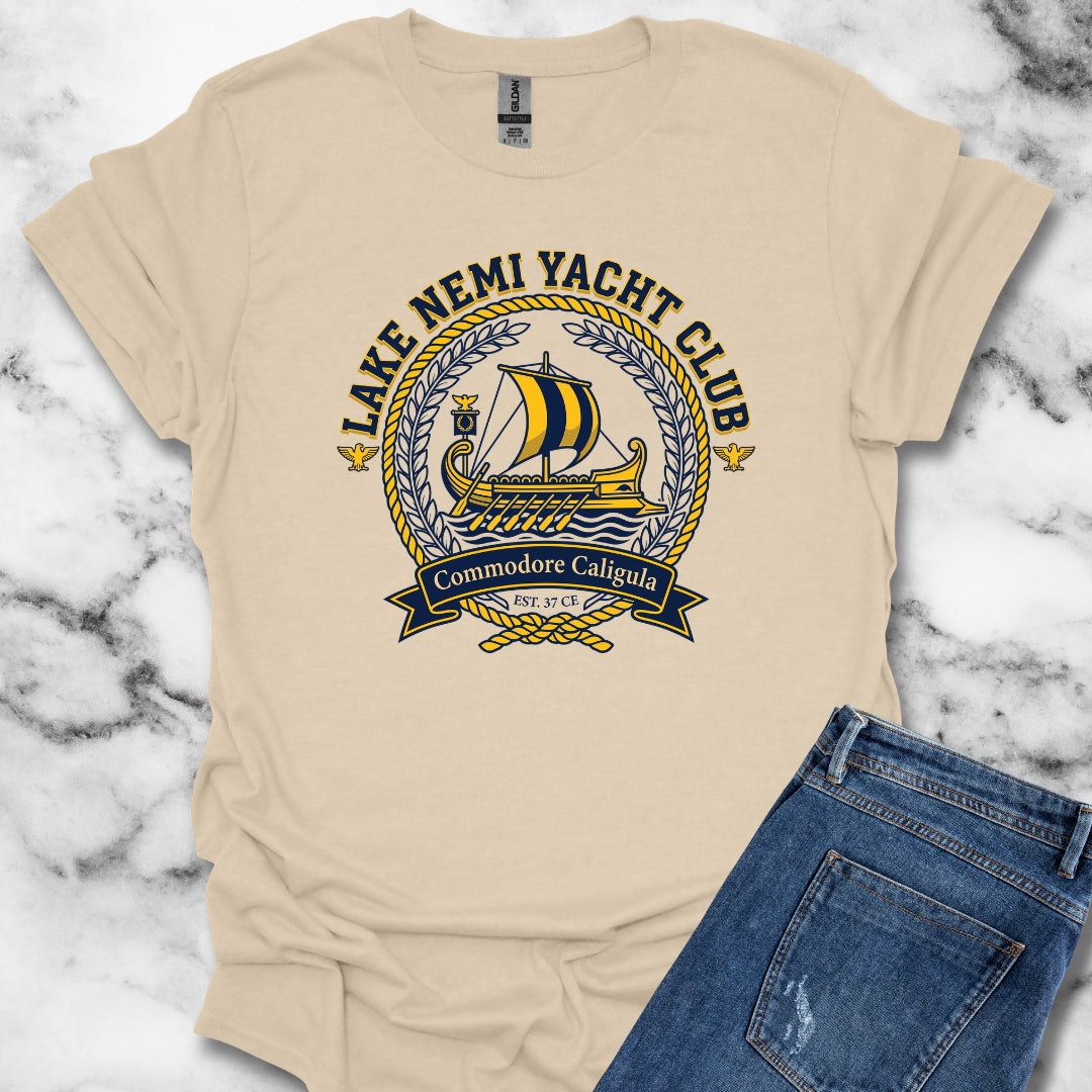 Caligula Pleasure Barge Yacht Club T-Shirt