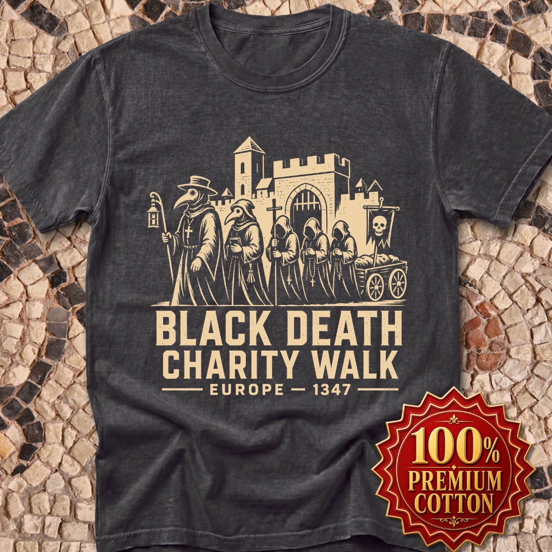Black Death Charity Walk Premium Tee
