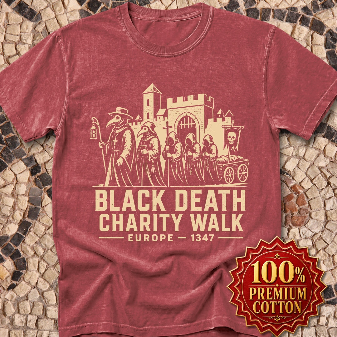 Black Death Charity Walk Premium Tee