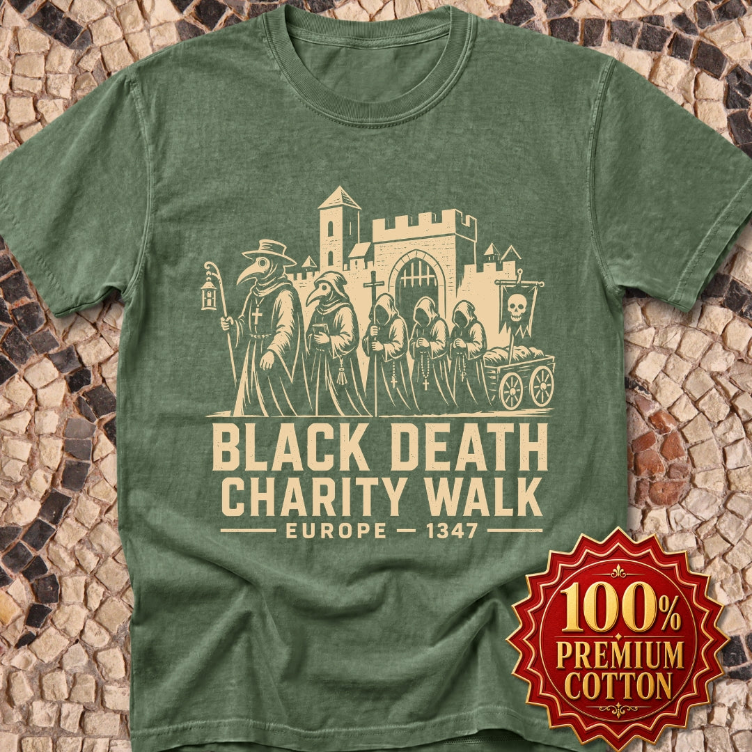 Black Death Charity Walk Premium Tee