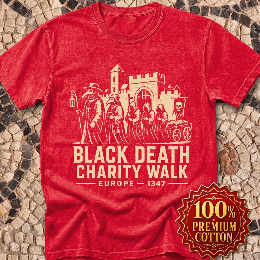 Black Death Charity Walk Premium Tee