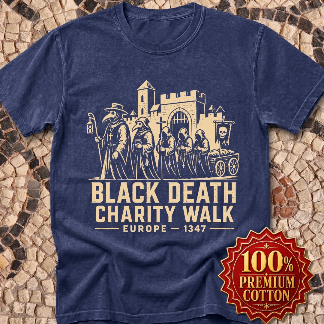 Black Death Charity Walk Premium Tee