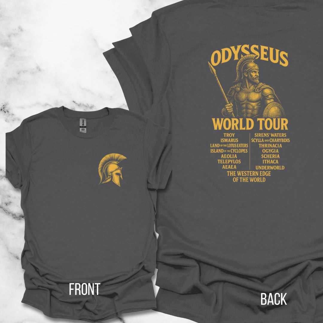 Odysseus World Tour Back Print T-Shirt