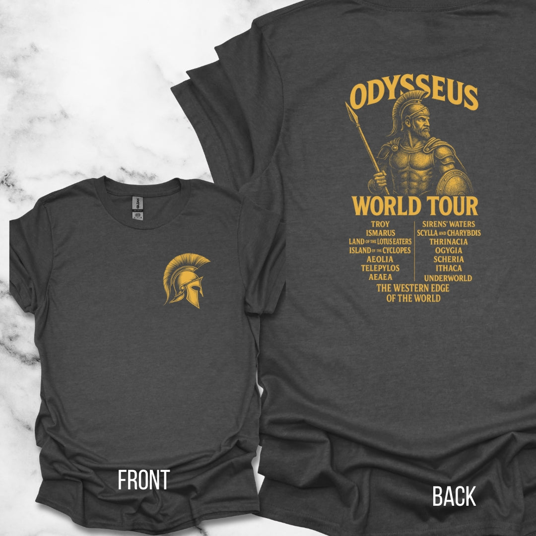 Odysseus World Tour Back Print T-Shirt