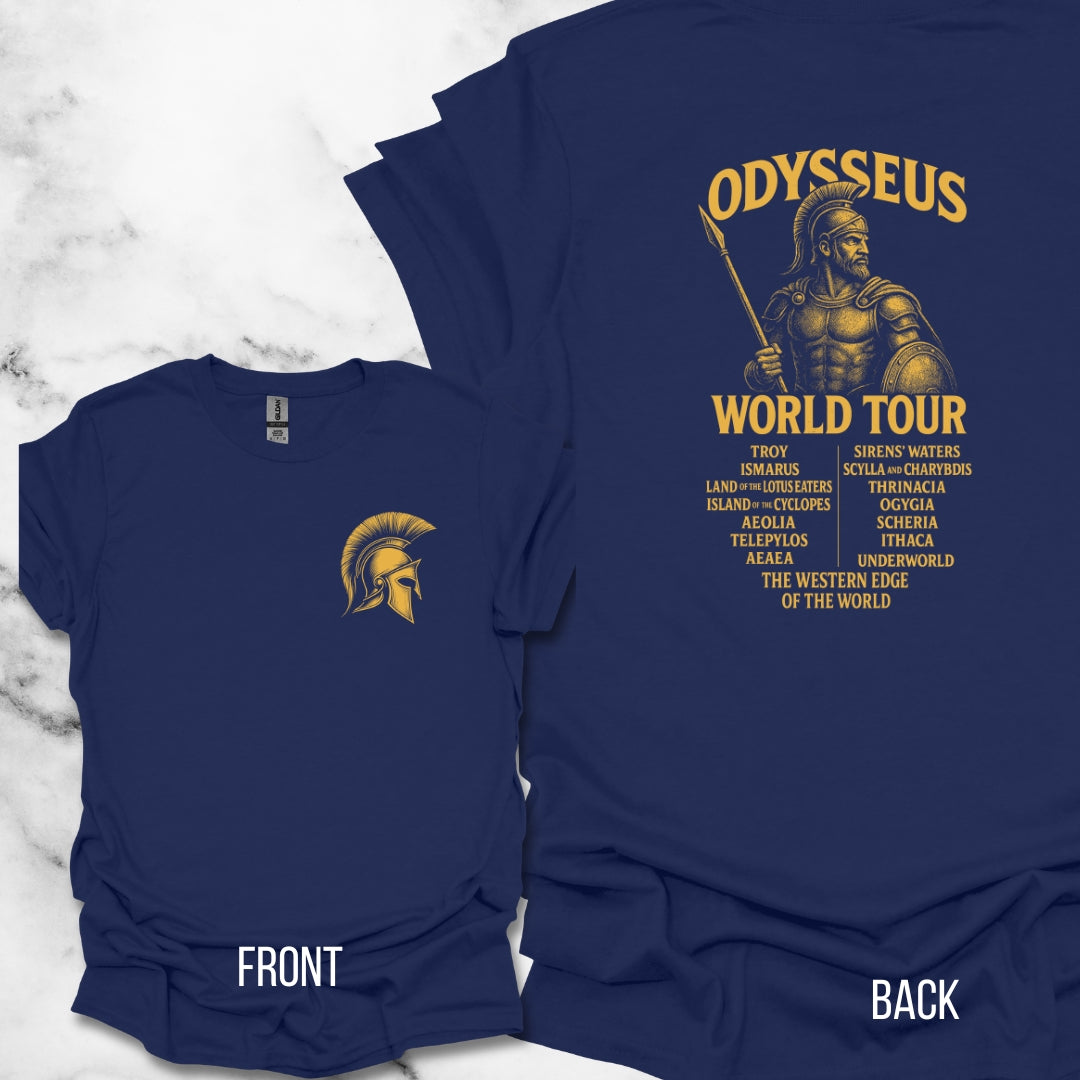 Odysseus World Tour Back Print T-Shirt