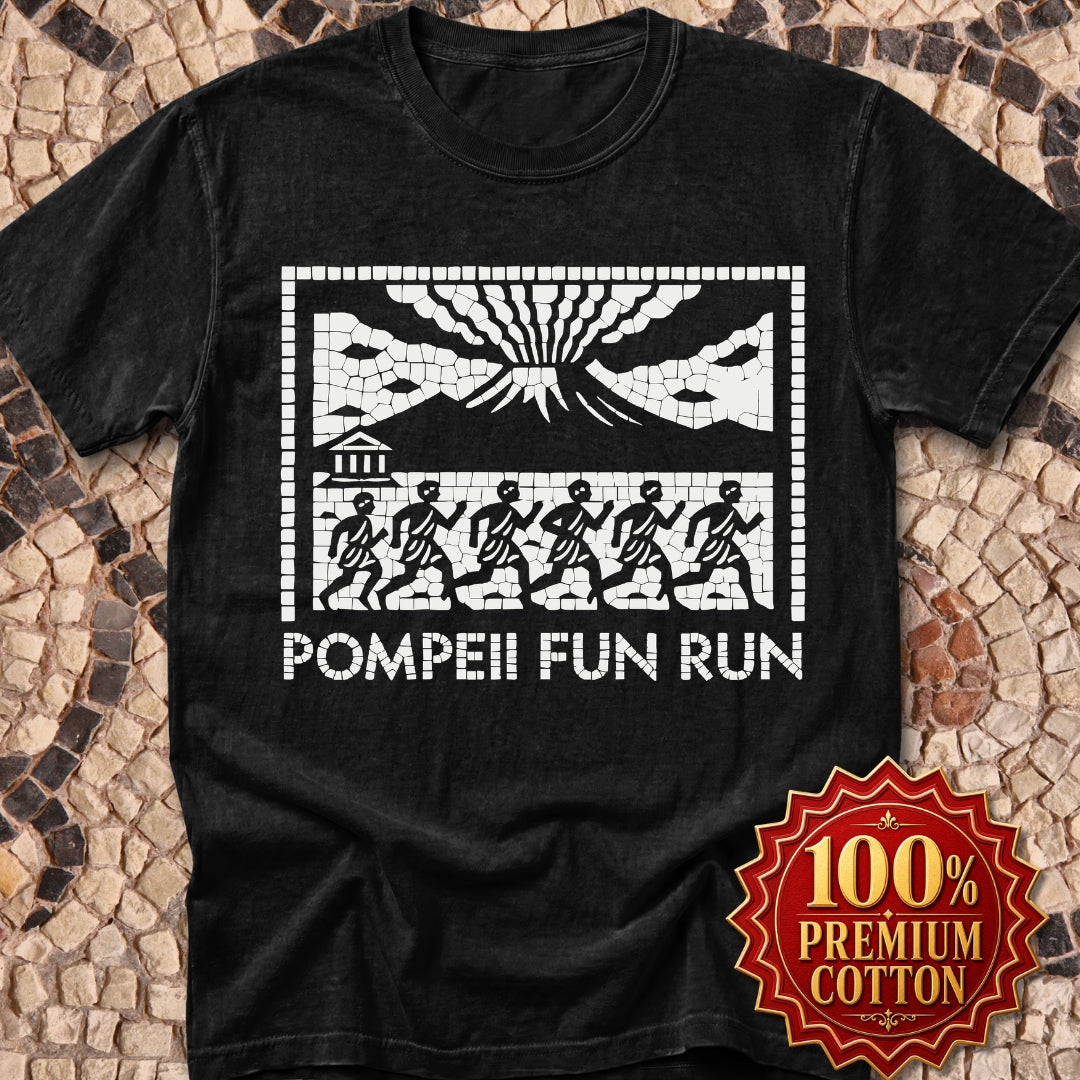 Pompeii Fun Run Mosaic Premium Tee