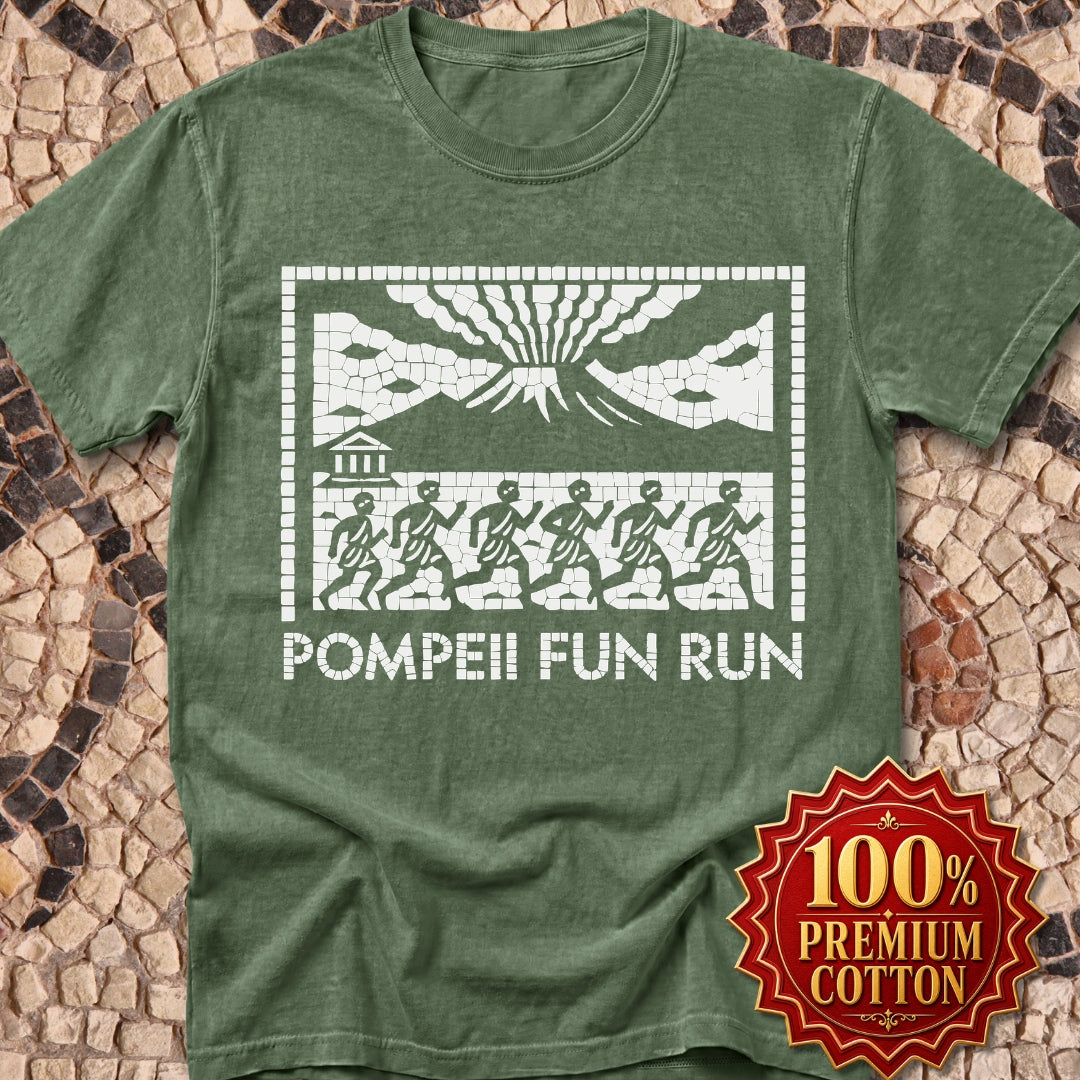 Pompeii Fun Run Mosaic Premium Tee
