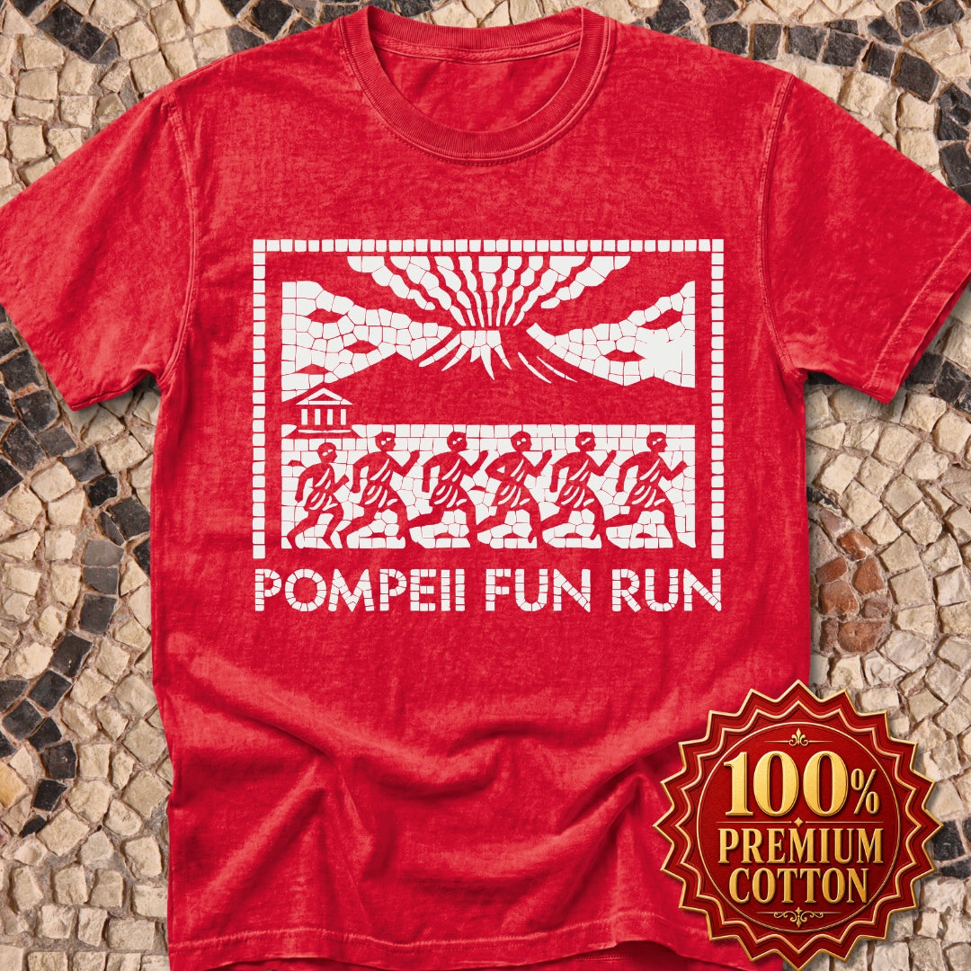 Pompeii Fun Run Mosaic Premium Tee