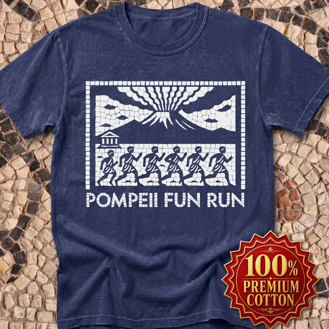 Pompeii Fun Run Mosaic Premium Tee