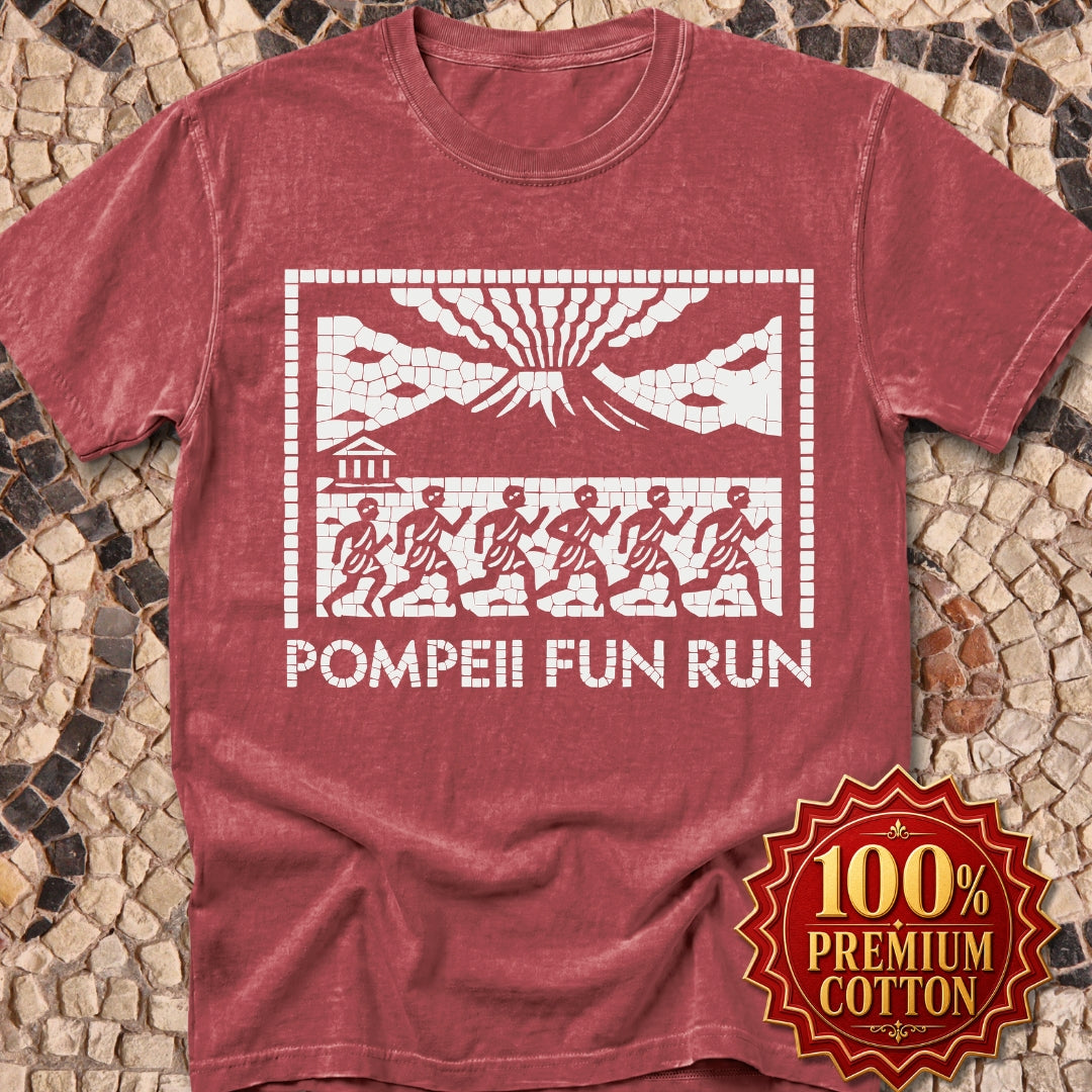 Pompeii Fun Run Mosaic Premium Tee
