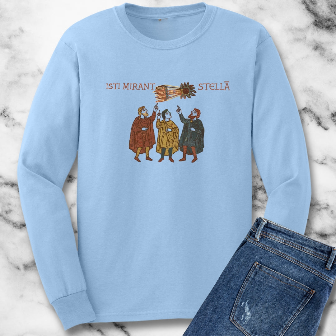 Bayeux Tapestry Comet Latin Long Sleeve