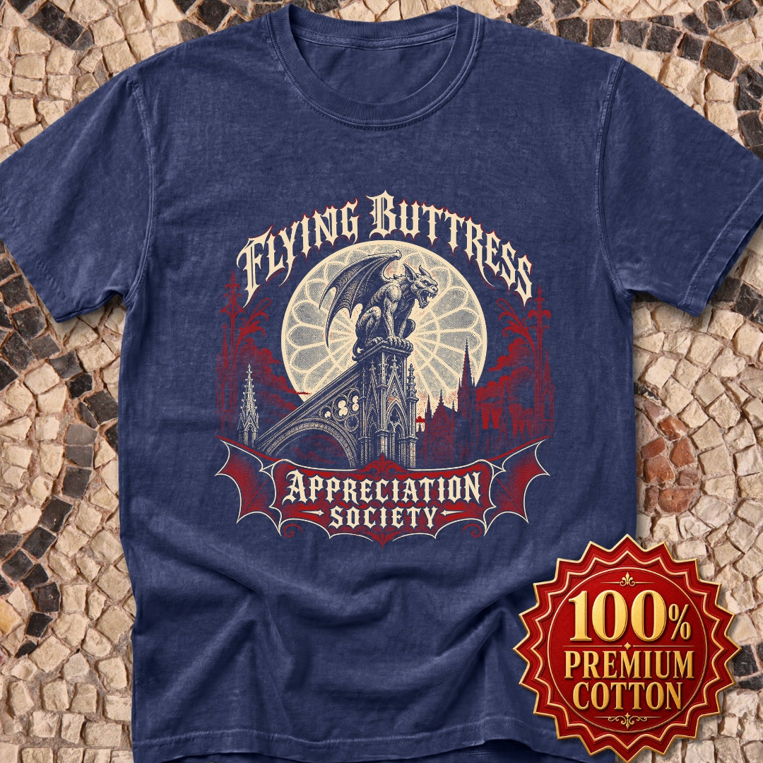 Flying Buttress Appreciation Society Gargoyle Premium Tee