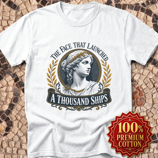 Helen of Troy Face a Thousand Ships Premium Tee