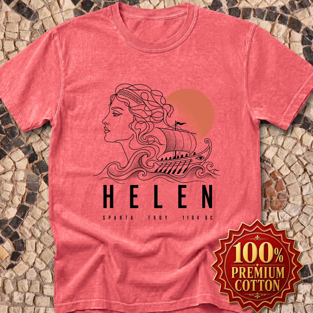 Helen of Troy Line Art Premium Tee