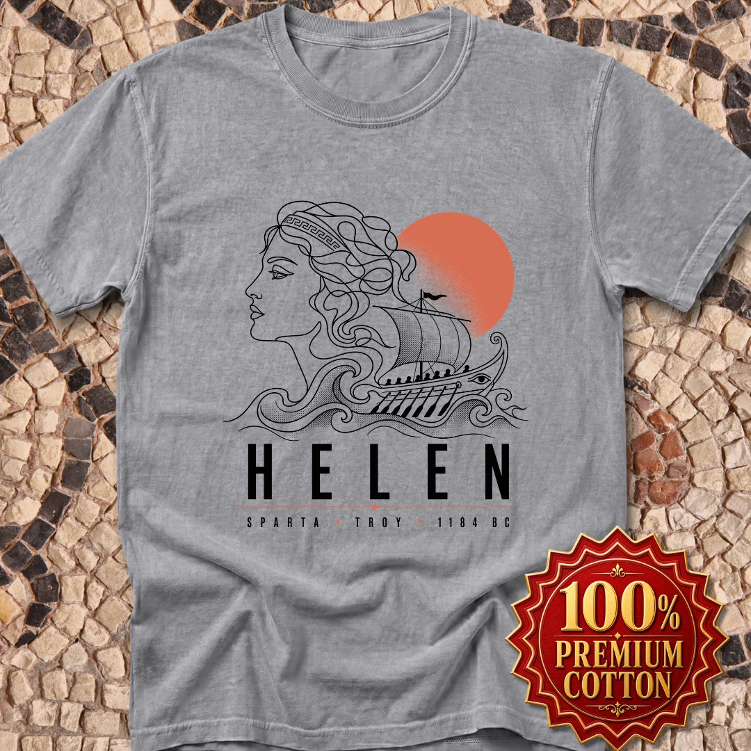 Helen of Troy Line Art Premium Tee