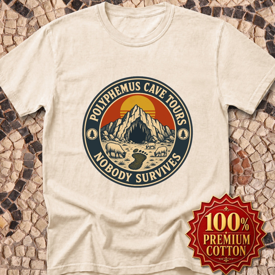 Polyphemus Cave Tours Nobody Survives Premium Tee
