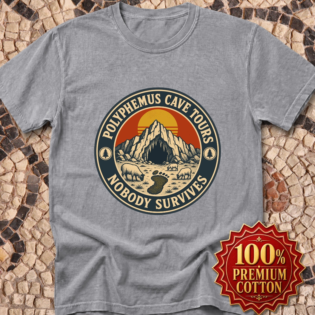 Polyphemus Cave Tours Nobody Survives Premium Tee